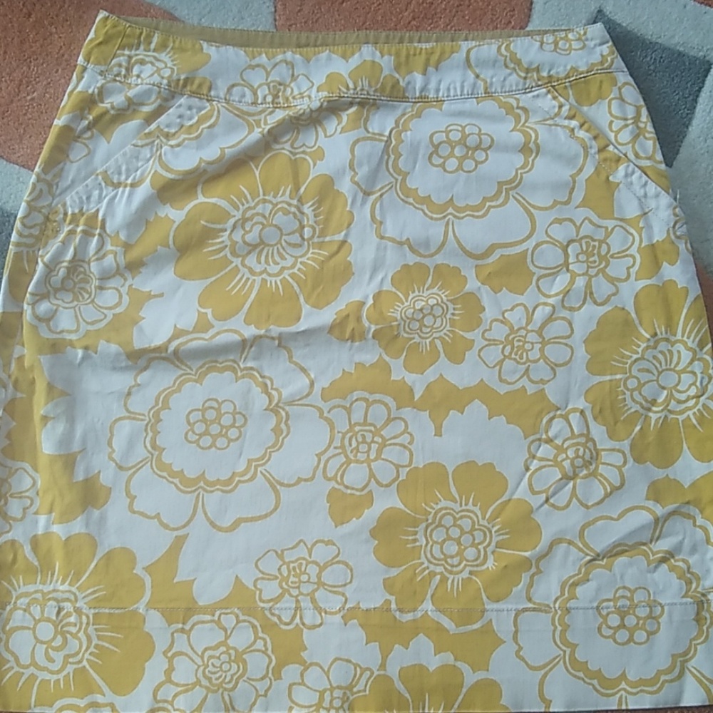 Boden size 10(U.S.) Cotton Spri g Skirt